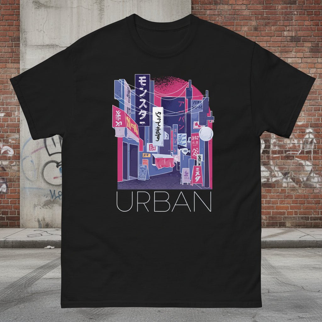 Unisex T-Shirt "URBAN" - Streetwear - size_range | Black Ursus
