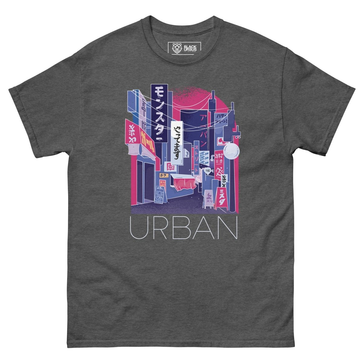 Unisex T-Shirt "URBAN" - Streetwear - size_range | Black Ursus