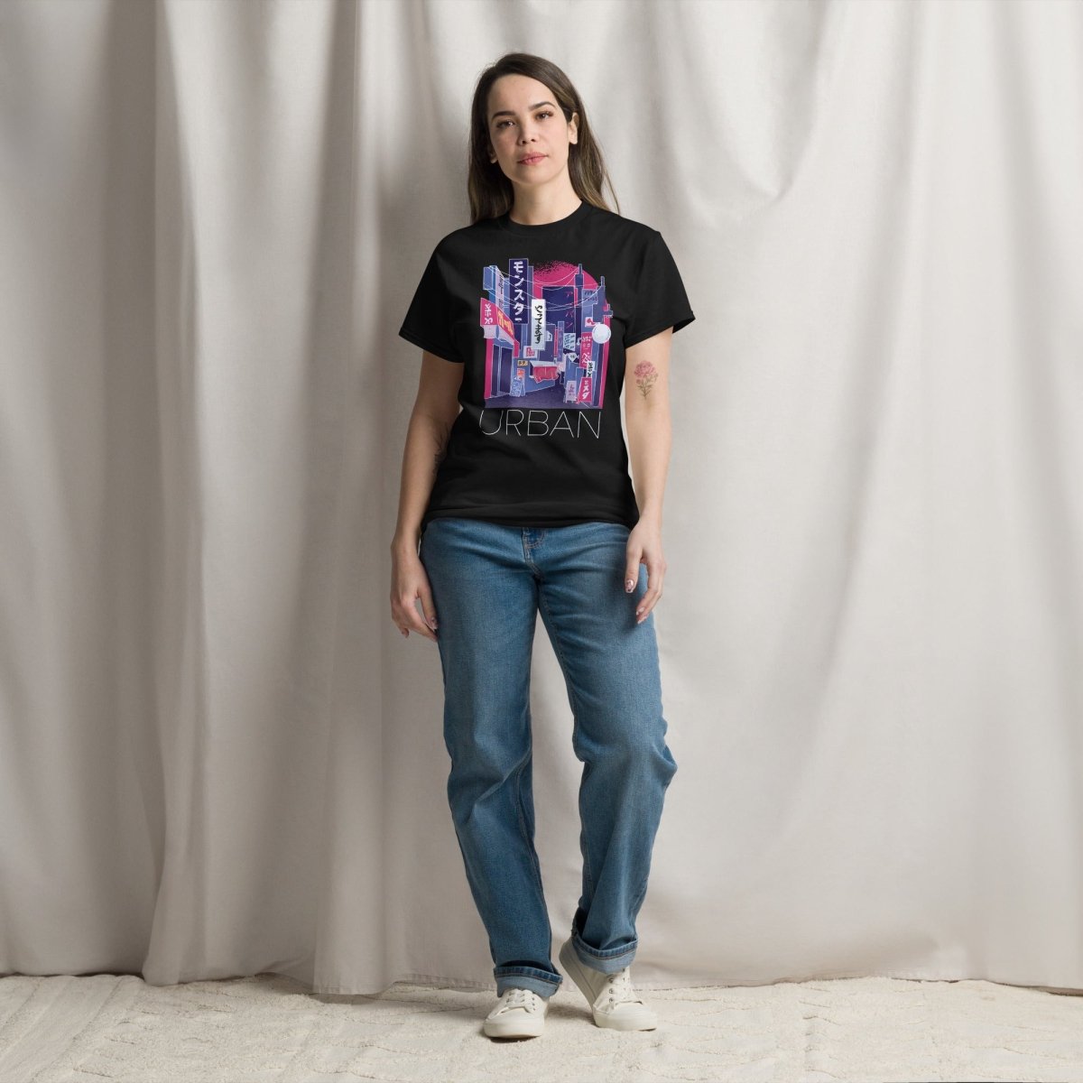 Unisex T-Shirt "URBAN" - Streetwear - size_range | Black Ursus