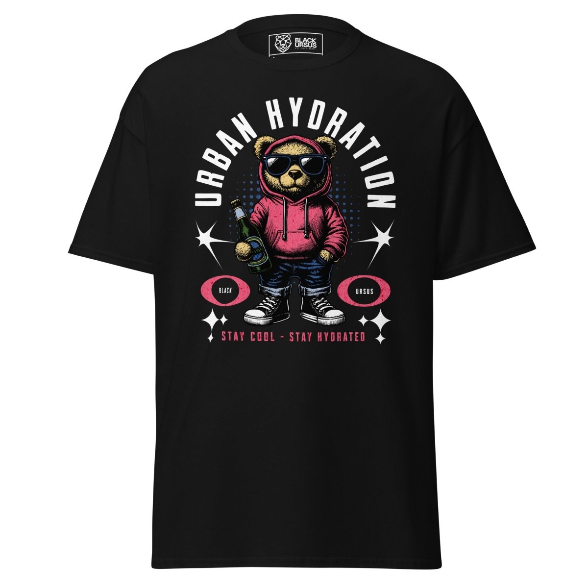 Unisex T-Shirt "Urban Hydration" - Streetwear - size_range | Black Ursus