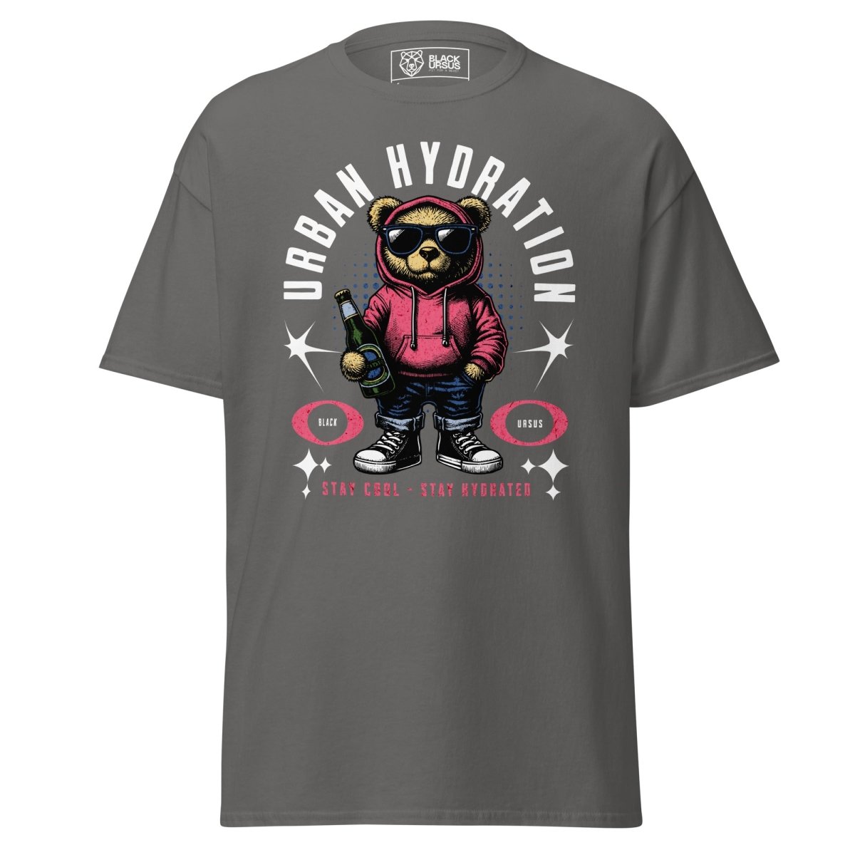 Unisex T-Shirt "Urban Hydration" - Streetwear - size_range | Black Ursus