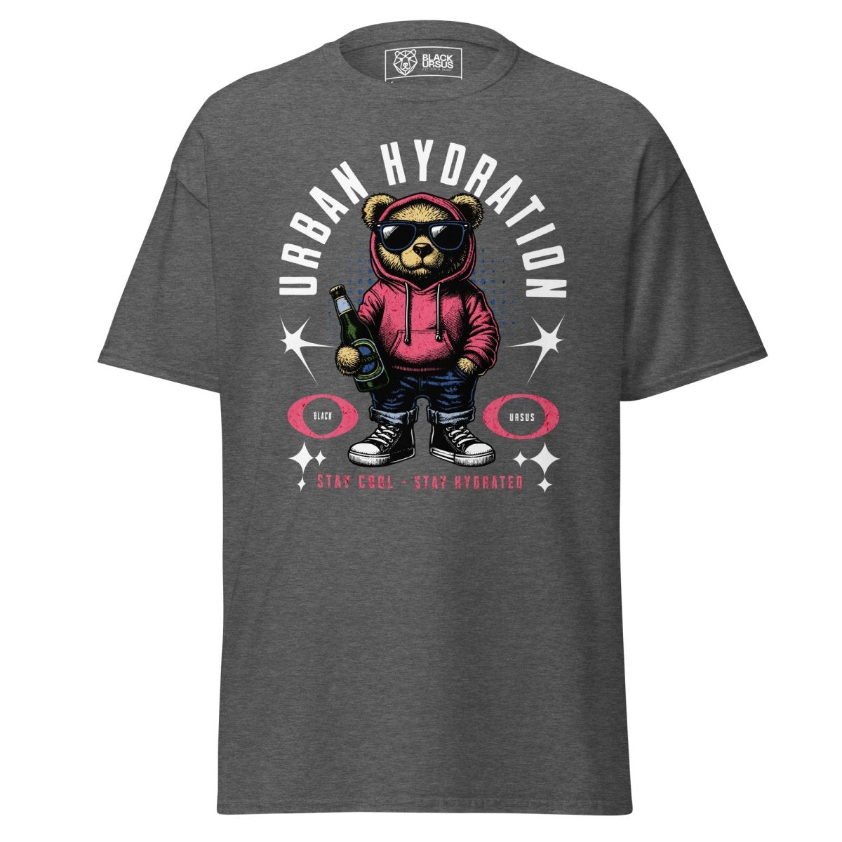 Unisex T-Shirt "Urban Hydration" - Streetwear - size_range | Black Ursus