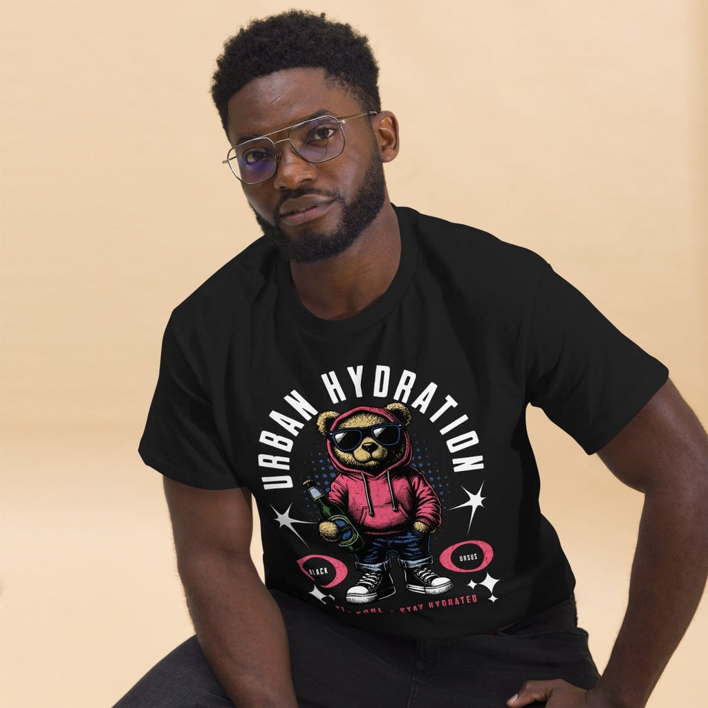 Unisex T-Shirt "Urban Hydration" - Streetwear - size_range | Black Ursus