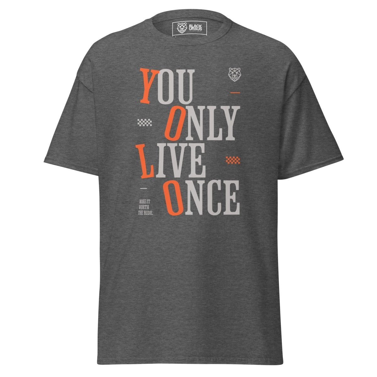 Unisex T-Shirt "YOLO" - Streetwear - size_range | Black Ursus