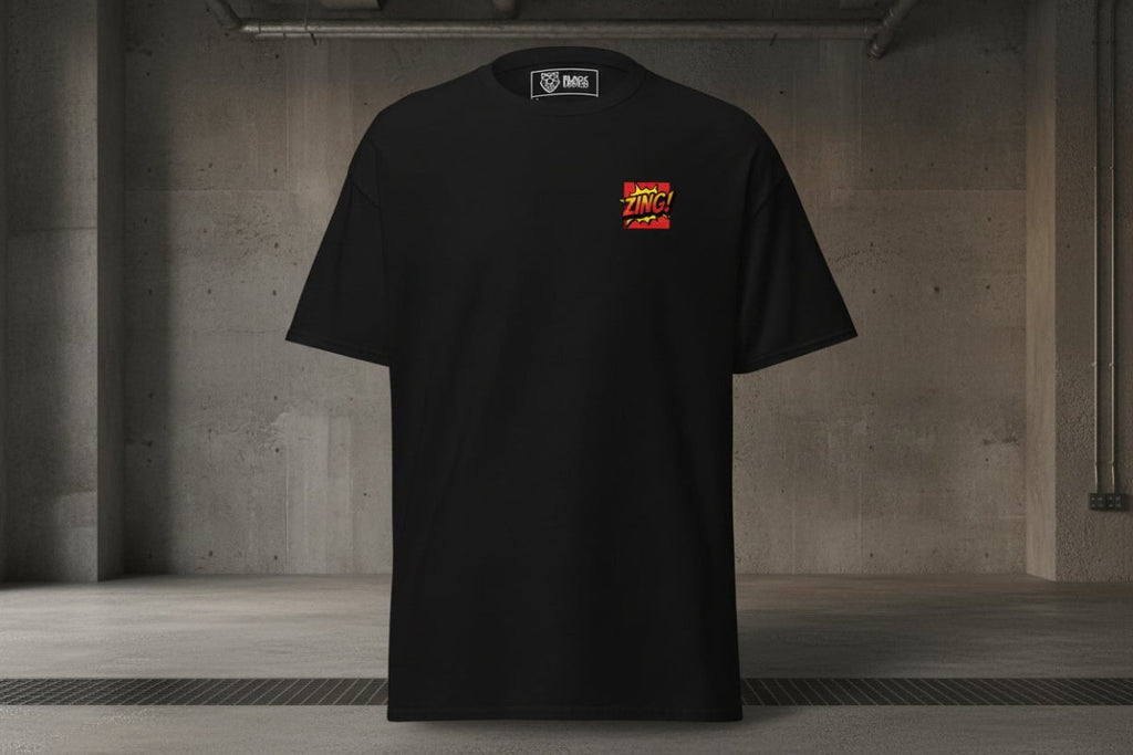 Unisex T-Shirt "Zing!" - Streetwear - size_range | Black Ursus