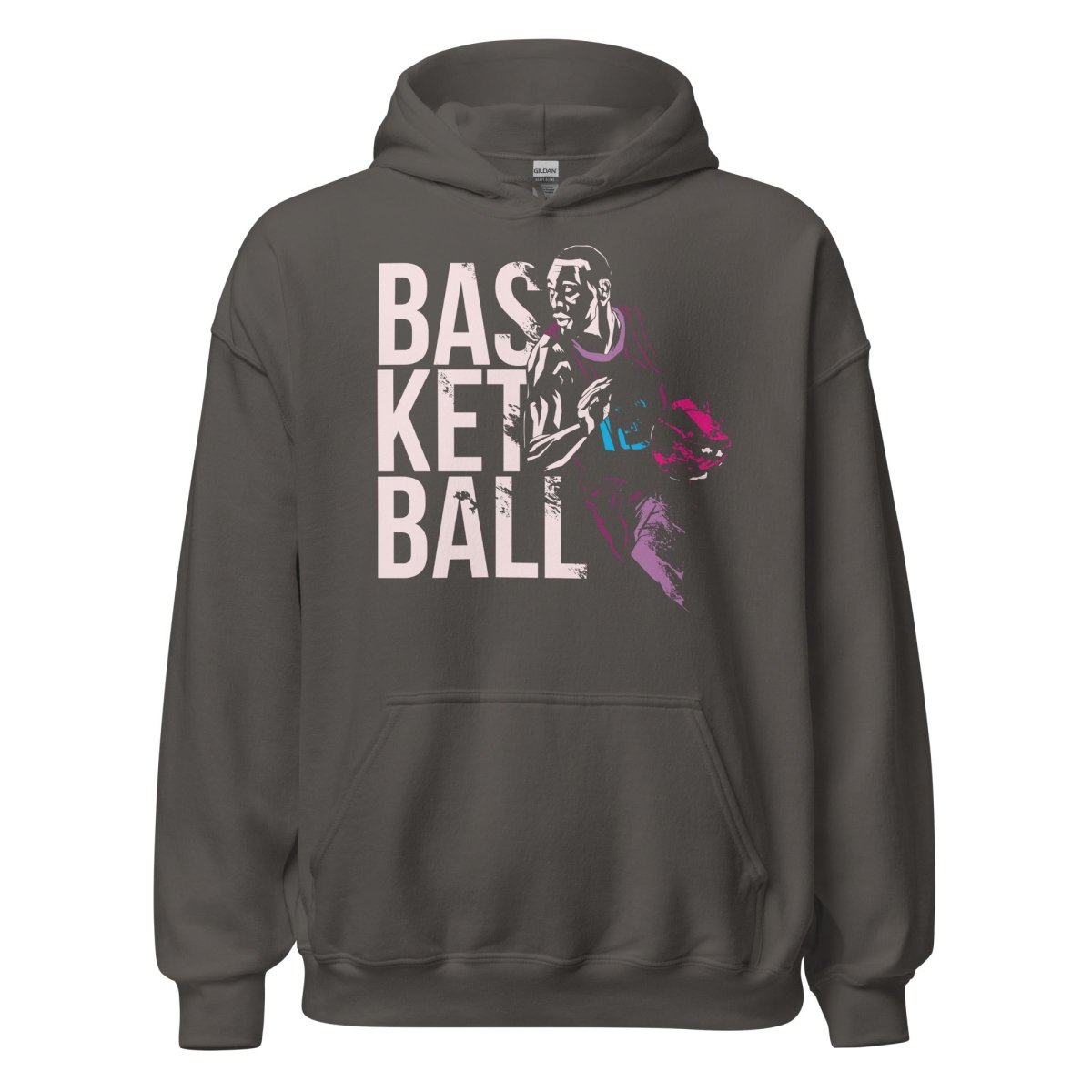 UnisexHoodie "Basketball Action" - Streetwear - size_range | Black Ursus