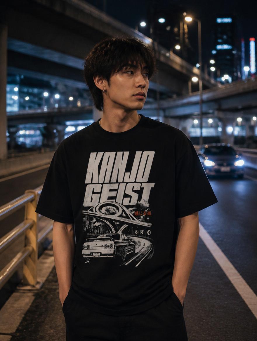 Black Ursus T-Shirt Kanjo Geist Lifestyle